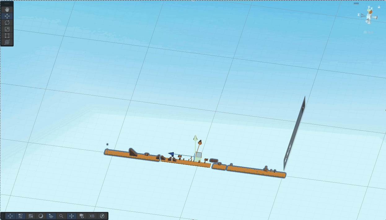 Map rotation view in the editor form above